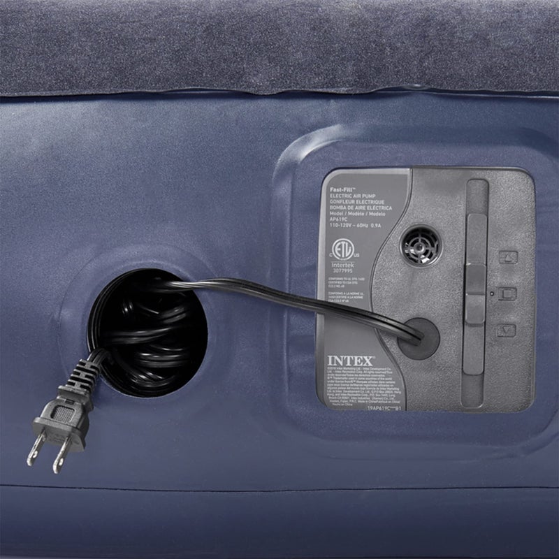 Intex Dura-Beam Standard Series Pillow Rest Classic Airbed with Internal Electric Pump, Twin - Image 2
